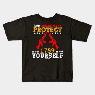 2nd Amendment Protect Yourself Kids T-Shirt